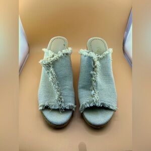 Circus by Sam Edelman Tan Mules with Artisanal Stitching